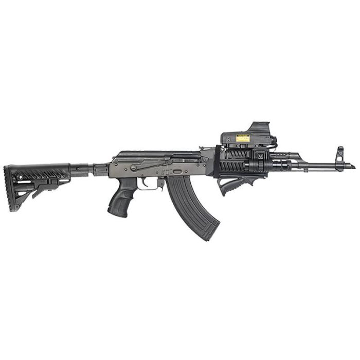 Адаптер для приклада FAB Defense SBT-K47 з компенсатором віддачі для Сайги