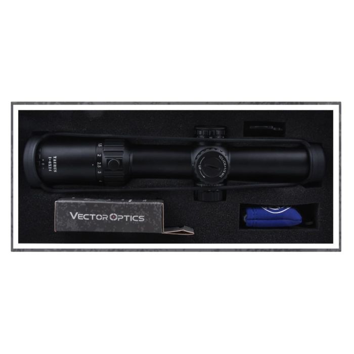 Приціл оптичний Vector Optics Taurus 1-6x24 FFP сітка BDC з підсвічуванням SCFF-27