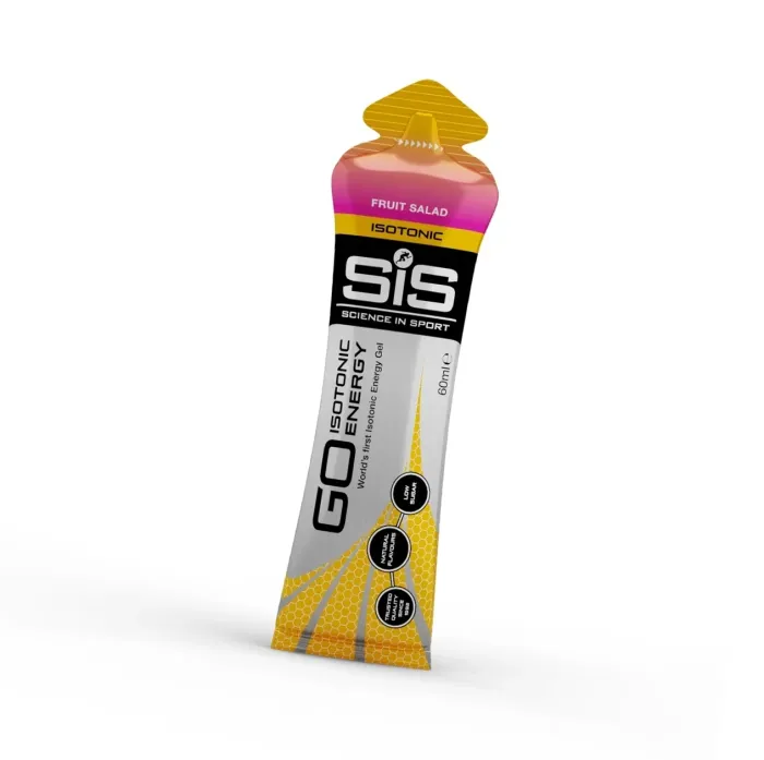 Пітний ізотонічний гель Science in Sport (SiS) GO Isotonic Energy Gel, 60 мл., смак Фруктовий салат (Fruit Salad)