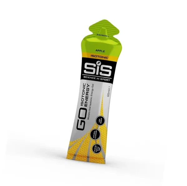 Пітний ізотонічний гель Science in Sport (SiS) GO Isotonic Energy Gel, 60 мл., смак Яблуко (Apple)