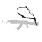 Збройовий ремінь DANAPER SD-POINT SLING Black
