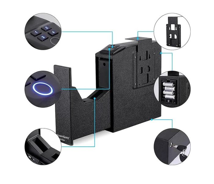 Сейф пістолетний StaffSafe Slider Gun Safe біометричний