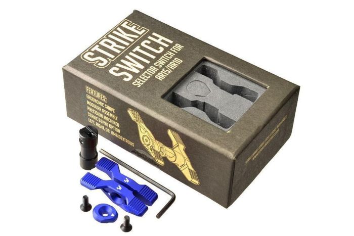 Селекторний перемикач вогню двосторонній Strike Industries Blue SI-AR-S-SS-BLUE
