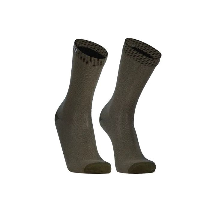 Шкарпетки водонепроникні Dexshell Ultra Thin Crew Olive Green DS683OG
