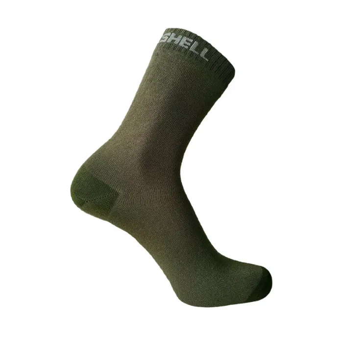 Шкарпетки водонепроникні Dexshell Ultra Thin Crew Olive Green DS683OG