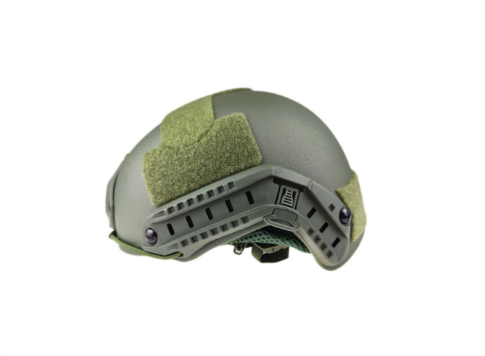 Шолом American Blast Systems Advanced Retention Helmet- NIJ Level IIIA Protection OD Green (9243-L)