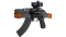 Швидкознімна база кріплення Leapers UTG PRO Quick-detachable AK Weaver/Picatinny MTU016