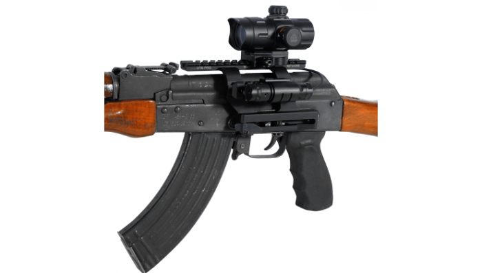 Швидкознімна база кріплення Leapers UTG PRO Quick-detachable AK Weaver/Picatinny MTU016