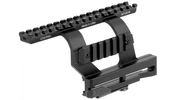 Швидкознімна база кріплення Leapers UTG PRO Quick-detachable AK Weaver/Picatinny MTU016