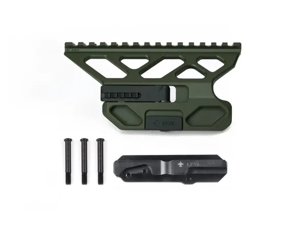 Швидкознімний кронштейн та Ластівчин хвіст КРУК CRC 9U028 + 2U073 на АК OD Green