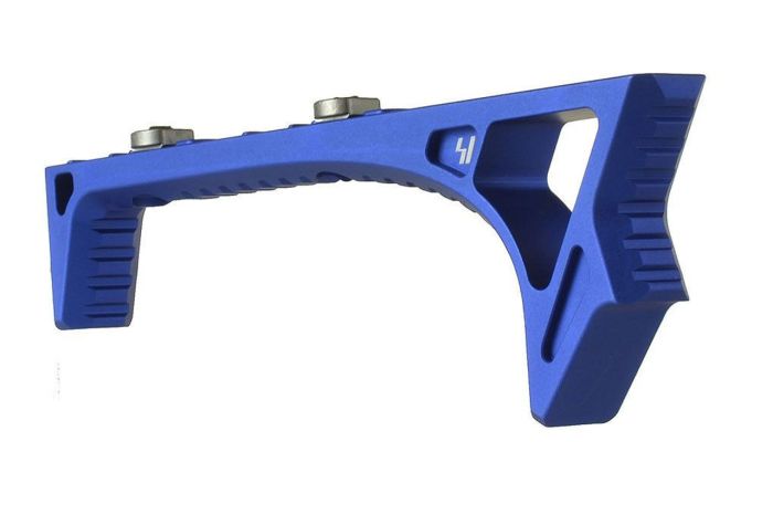 Переднє руків'я на цівку Strike Industries LINK Curved KeyMod / M-LOK Fore Grip Blue SI-LINK-CFG-BLU