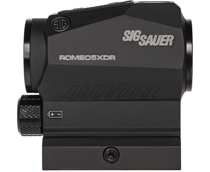 Приціл коліматорний Sig Sauer Romeo5 XDR Compact Red Dot Sight 1х20mm 2 MOA Red Dot 65 MOA Circle (SOR52102)