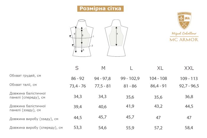 Майка жіноча з балістичним захистом Miguel Caballero Tank-Top Level IIIA Black