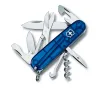 Складаний ніж Victorinox Climber Прозорий Blue transparent (1.3703.T2)