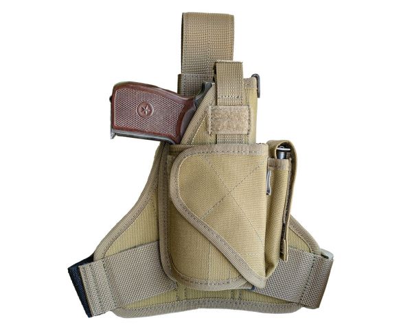 Кобура на стегно СM16 A-LINE універсальна койот