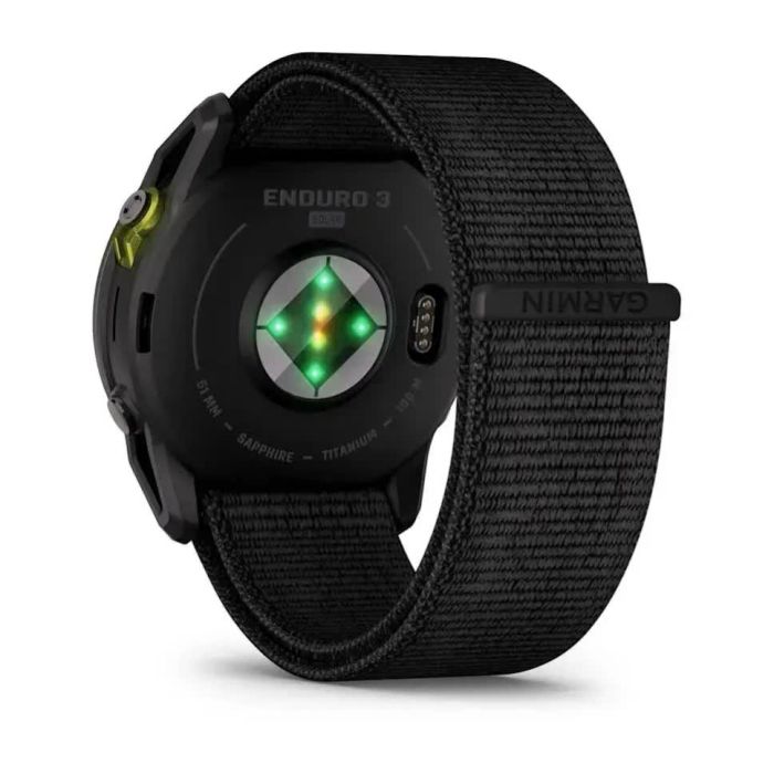 Смарт-годинник Garmin Enduro 3 з чорним нейлоновим ремінцем UltraFit