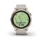 Смарт-годинник Garmin epix Pro Gen 2 Sapphire Edition 42 mm золотавий зі світло-бежевим ремінцем