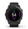 Смарт-годинник Garmin epix Pro Gen 2 Standard Edition 51 mm сланцевий сірий з чорним ремінцем