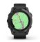 Смарт-годинник Garmin epix Pro Gen 2 Standard Edition 51 mm сланцевий сірий з чорним ремінцем