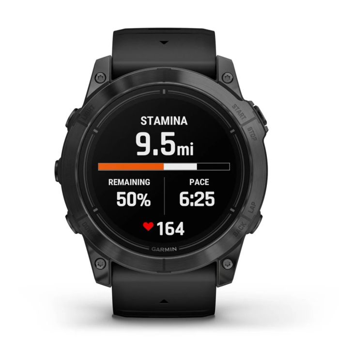 Смарт-годинник Garmin epix Pro Gen 2 Standard Edition 51 mm сланцевий сірий з чорним ремінцем