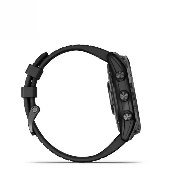 Смарт-годинник Garmin Fenix 7X Pro – Solar Edition сланцевий сірий з чорним ремінцем