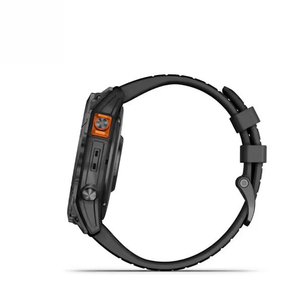 Смарт-годинник Garmin Fenix 7X Pro – Solar Edition сланцевий сірий з чорним ремінцем