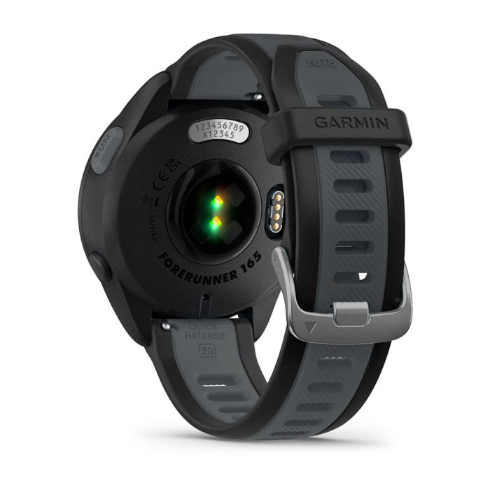 Смарт-годинник Garmin Forerunner 165 чорний/сланцевий сірий