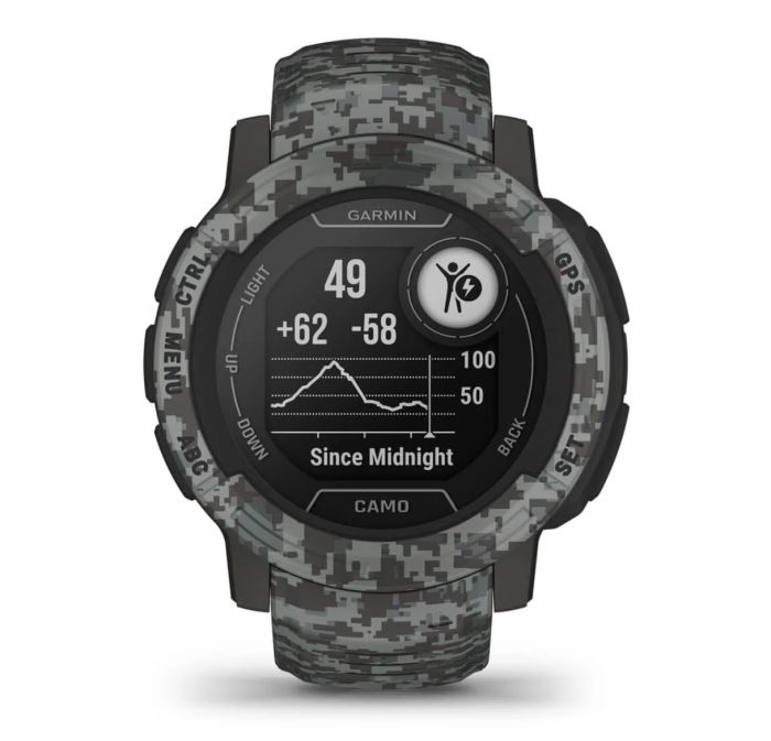 Смарт-годинник Garmin Instinct 2 Camo Edition Graphite Camo