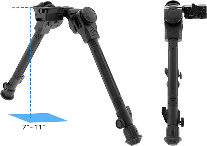 Сошки Leapers UTG Over Bore 18-28 cм Picatinny TL-BPOB01-A