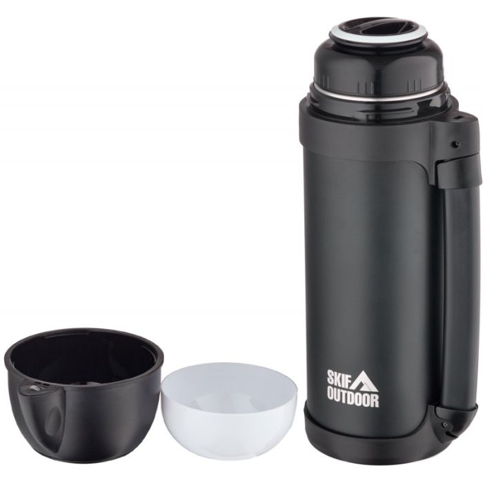 Термос кемпінговий SKIF Outdoor Traveller Black 1.5L