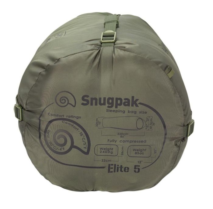 Спальний мішок Snugpak Softie Elite 5 (Comfort -15°С/ Extreme -20°C) Olive