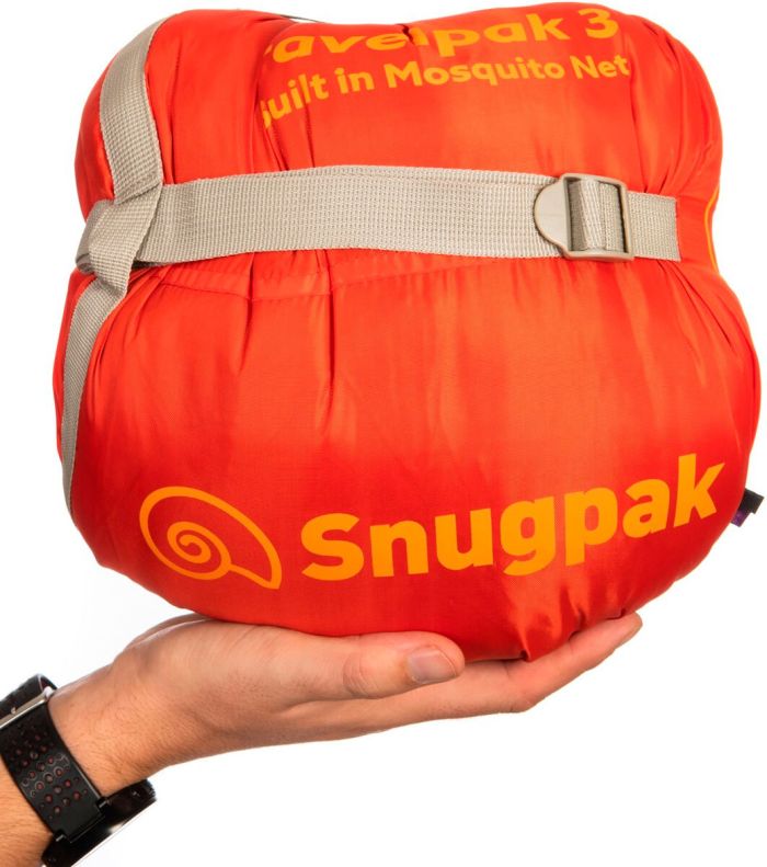 Спальний мішок Snugpak Travelpak 3 Comfort -3°С / Extreme -7°С Green