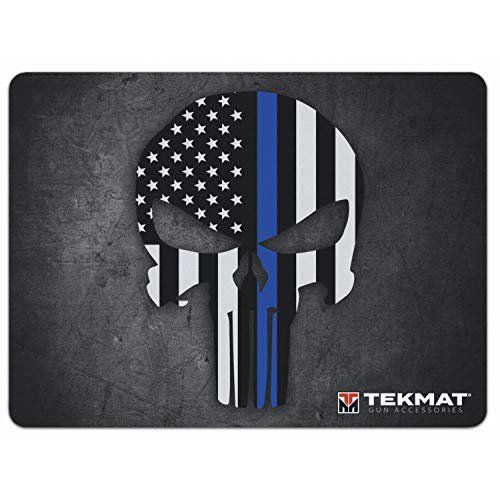 Килимок для зброї Tekmat Thin Blue Line Punisher Ultra Premium