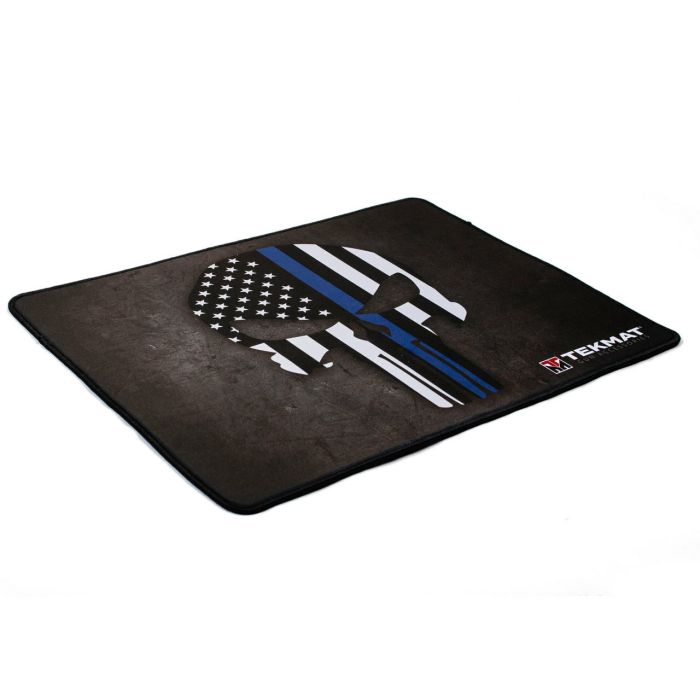 Килимок для зброї Tekmat Thin Blue Line Punisher Ultra Premium