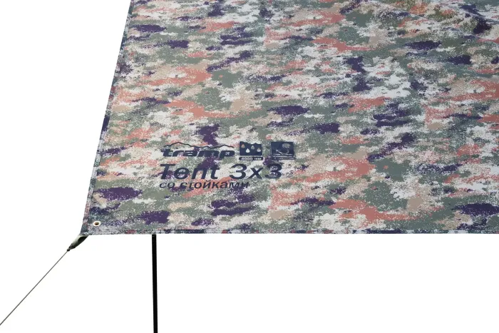 Тент Tramp 3х3 + стійки Camo