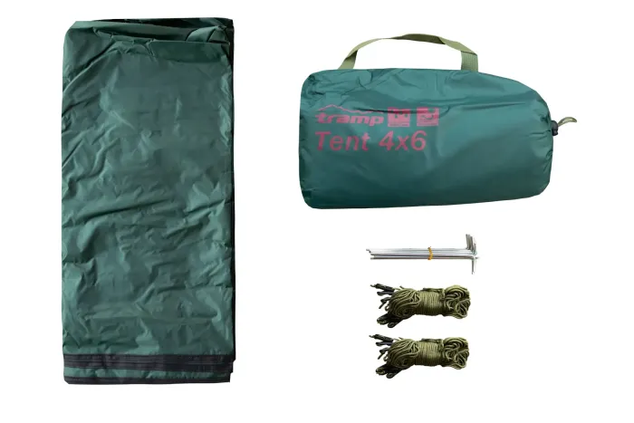 Тент Tramp Tent 4 х 6 Green UTRT-102
