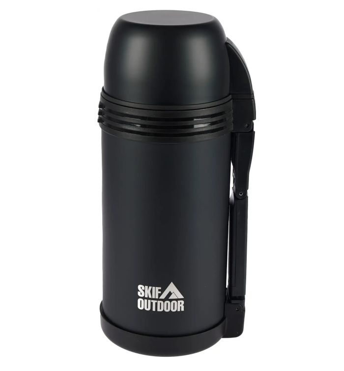 Термос кемпінговий SKIF Outdoor Caravanner Black 1.5 L HG-1500B