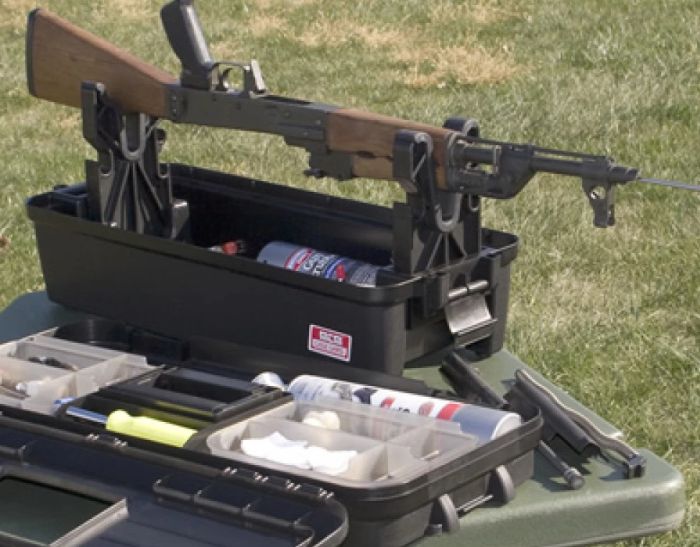 Кейс MTM Tactical Range Box польовий для чищення та догляду за АК/AR15 (колір - чорний)