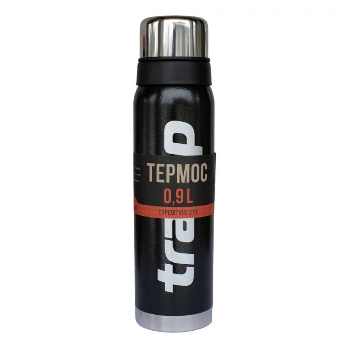 Термос Tramp Expedition Line 900 мл TRC-027 Black
