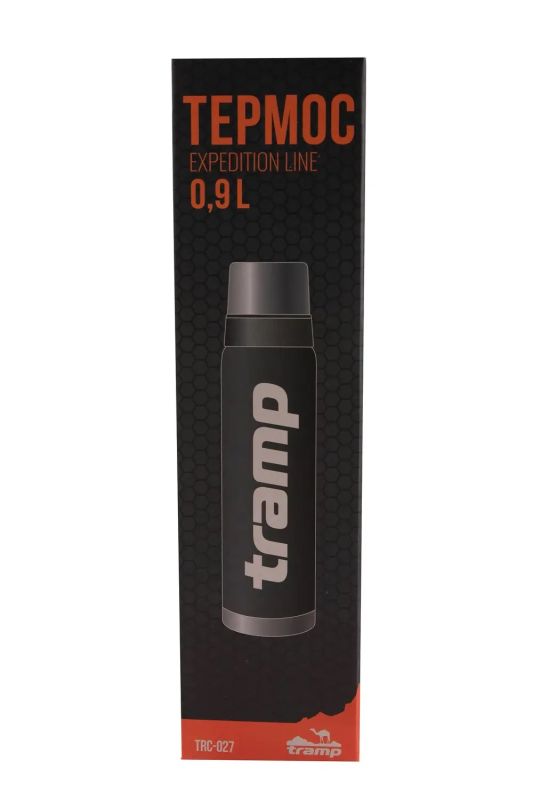 Термос Tramp Expedition Line 900 мл TRC-027 Black