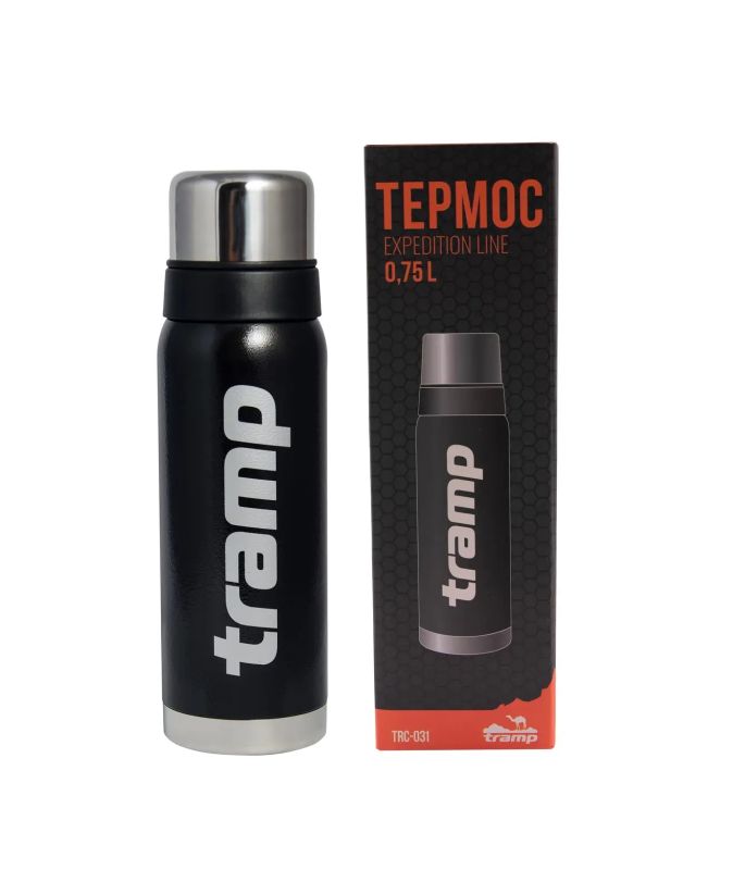 Термос Tramp Expedition Line 750 мл TRC-031 Black