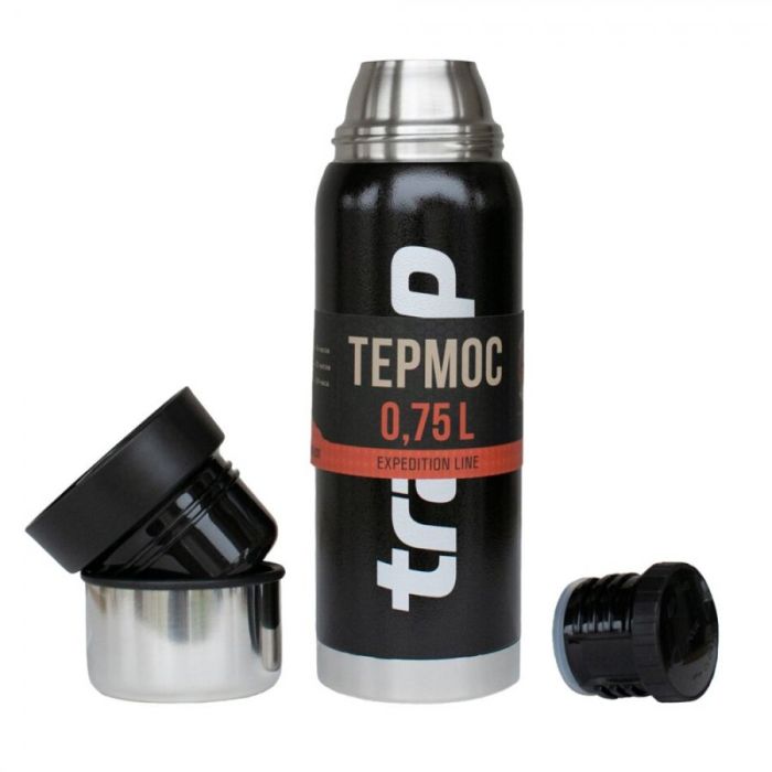 Термос Tramp Expedition Line 750 мл TRC-031 Black
