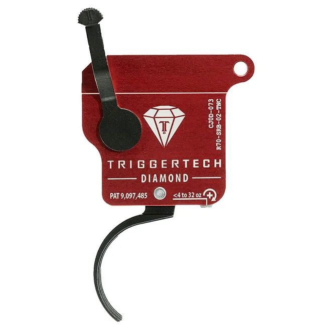 УСМ TriggerTech Diamond Curved для REM 700 регульований одноступеневий (зусилля спуску -  4 oz - 32 oz)