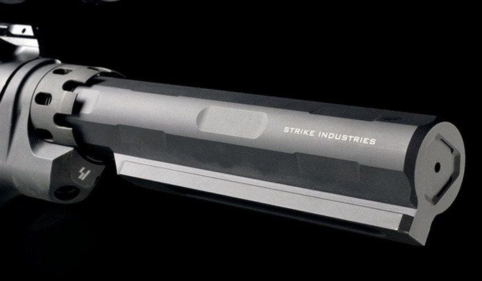 Труба прикладу Strike Industries Advanced Receiver Extension Blue SI-AR-ARE-T7-BLU