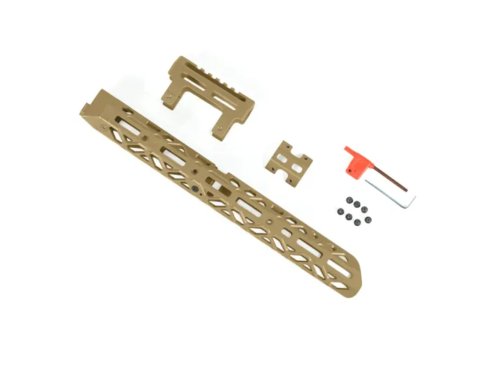 Цівка довга КРУК CRC 1U004A M-LOK з короткою накладкою Coyote Tan