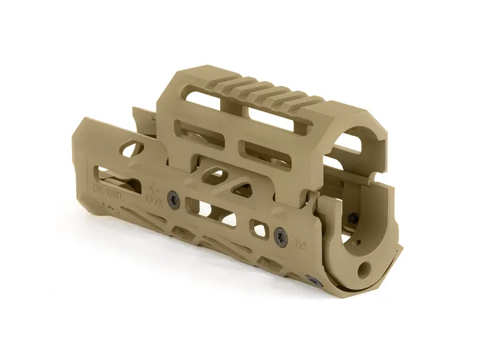 Цівка коротка КРУК CRC 1U007 M-LOK для РПК Coyote Tan