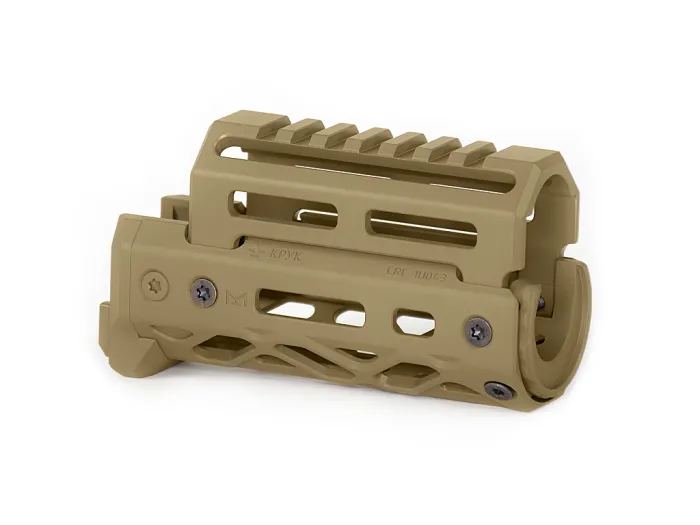 Цівка коротка КРУК CRC 1U043 M-LOK для АКСУ Coyote Tan