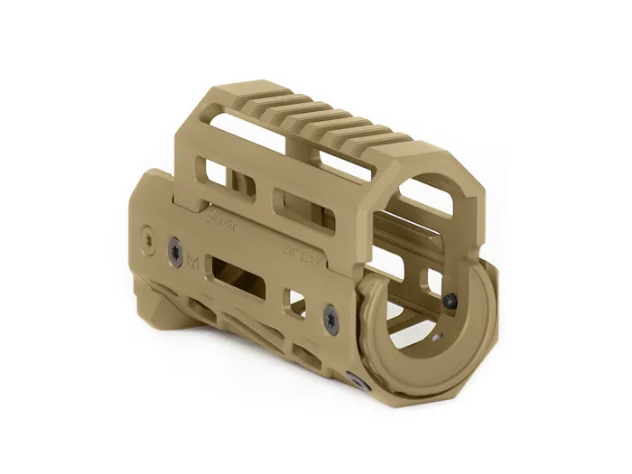 Цівка коротка КРУК CRC 1U043 M-LOK для АКСУ Coyote Tan