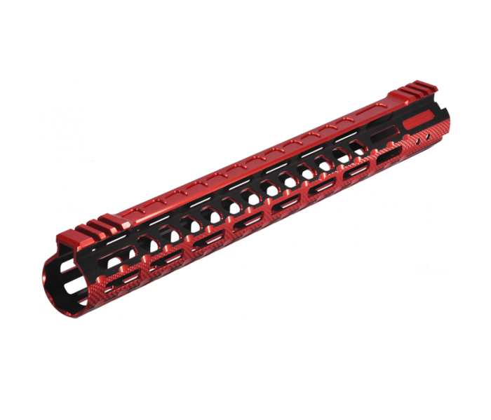 Цівка Leapers UTG PRO Ultra Slim15" для AR15 M-LOK Black/Red