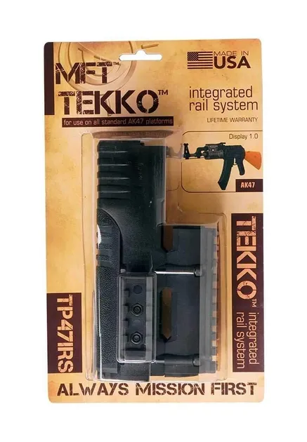 Цівка полімерна MFT Tekko для АК-47 з планкою Picatinny TP47IRS